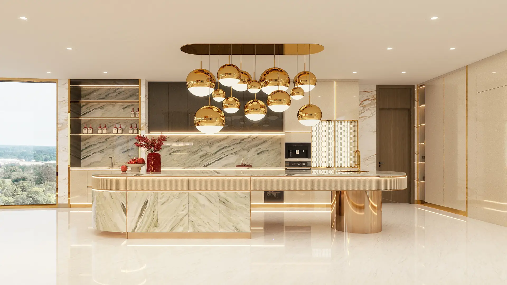 Villa on Palm Island, Dubai